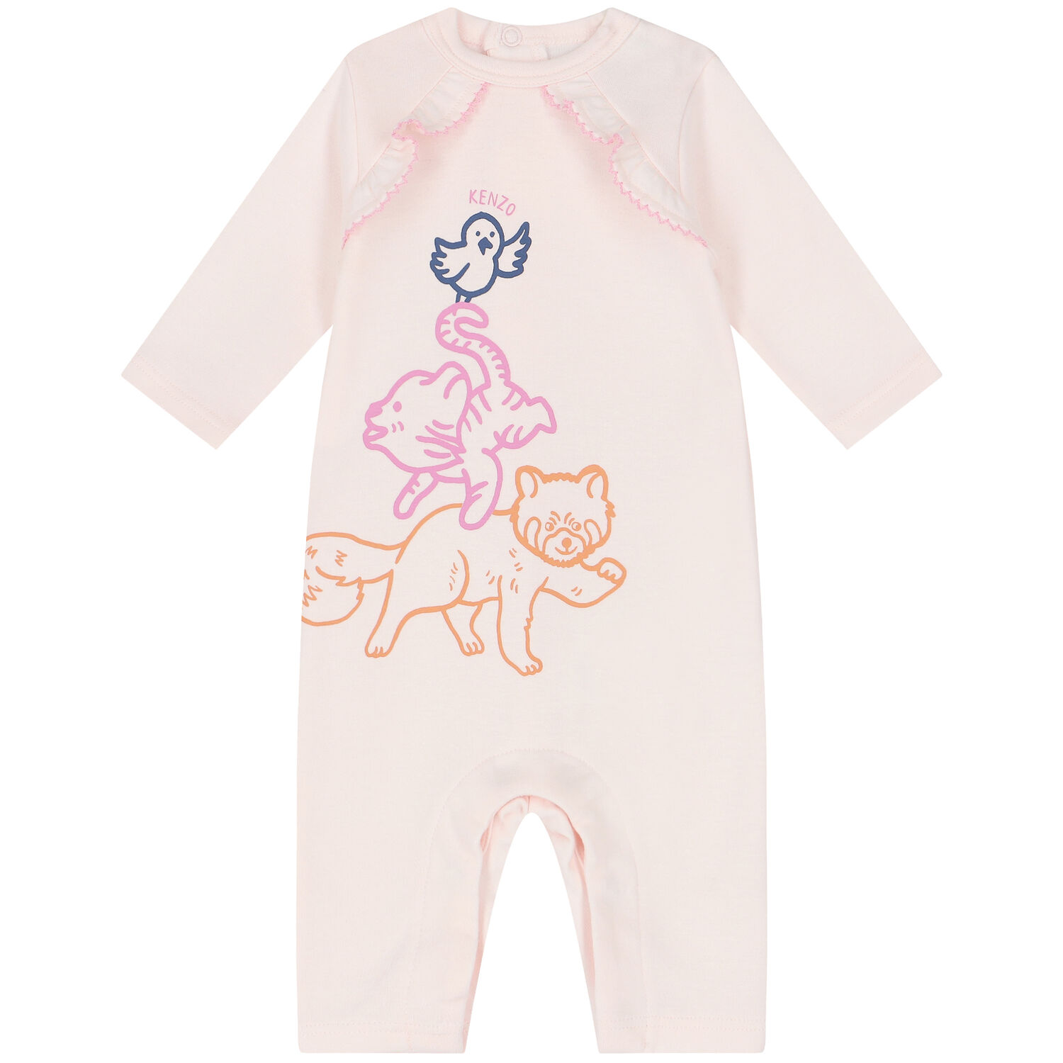 رومبير بنات بالشعار باللون الوردى, 1, hi-res